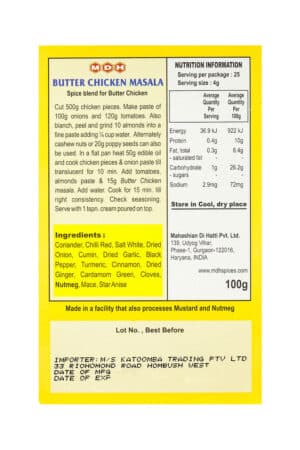 MDH Butter Chicken Masala 100 gr