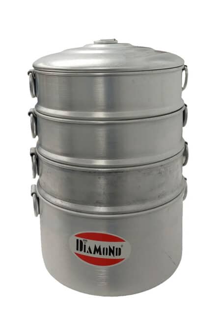 Oală pentru abur Momo 5 kg/ Steamer din aluminiu cu 3 straturi