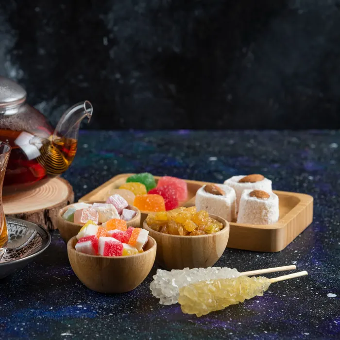 Snacks sweets and beverages category